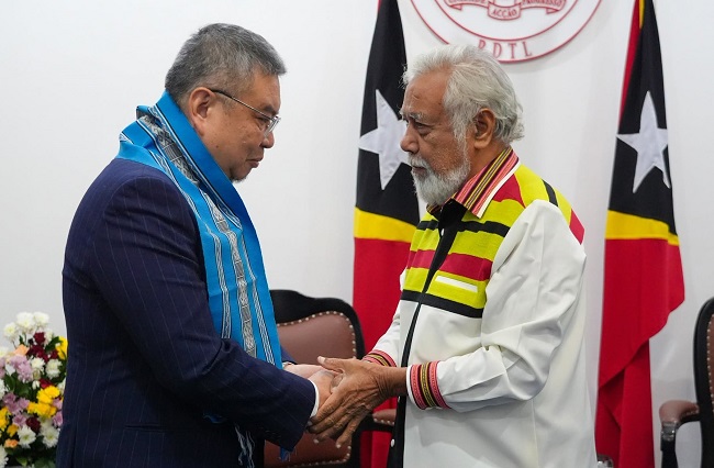 Dubes Brunei bertemu PM Xanana : Pererat hubungan bilateral dua negara