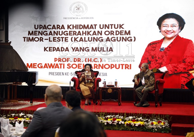 Megawati usulkan kerja sama antara Partai Politik Indonesia dan Timor-Leste